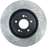 StopTech Sport Drilled/Slotted Brake Rotor Front Right 127.46076R