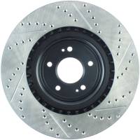 Stoptech - StopTech Sport Drilled/Slotted Brake Rotor Front Right 127.46076R - Image 2