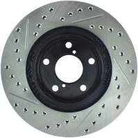 Stoptech - StopTech Sport Drilled/Slotted Brake Rotor Front Left 127.47010L - Image 2