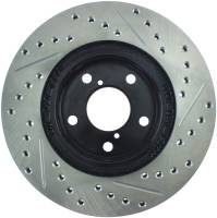 Stoptech - StopTech Sport Drilled/Slotted Brake Rotor Front Right 127.47010R - Image 2