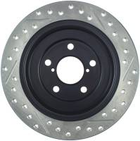 Stoptech - StopTech Sport Drilled/Slotted Brake Rotor Rear Right 127.47011R - Image 2