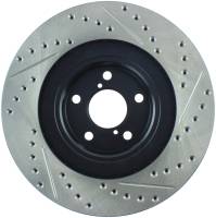 Stoptech - StopTech Sport Drilled/Slotted Brake Rotor Front Right 127.47018R - Image 2