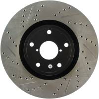 StopTech Sport Drilled/Slotted Brake Rotor Front Right 127.47022R