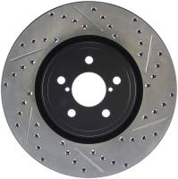 Stoptech - StopTech Sport Drilled/Slotted Brake Rotor Front Left 127.47024L - Image 1