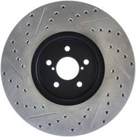 Stoptech - StopTech Sport Drilled/Slotted Brake Rotor Front Left 127.47024L - Image 2