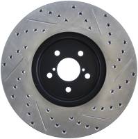 Stoptech - StopTech Sport Drilled/Slotted Brake Rotor Front Right 127.47024R - Image 2