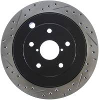 StopTech Sport Drilled/Slotted Brake Rotor Rear Right 127.47028R