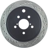 StopTech Sport Drilled/Slotted Brake Rotor Rear Right 127.47031R