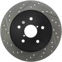 StopTech Sport Drilled/Slotted Brake Rotor Rear Right 127.47037R