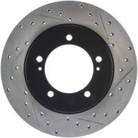 Stoptech - StopTech Sport Drilled/Slotted Brake Rotor Front Left 127.48008L - Image 1