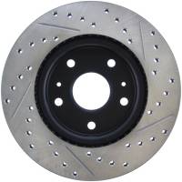 Stoptech - StopTech Sport Drilled/Slotted Brake Rotor Front Right 127.48012R - Image 2