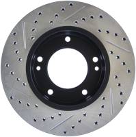 Stoptech - StopTech Sport Drilled/Slotted Brake Rotor Front Left 127.50008L - Image 2