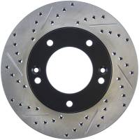 StopTech Sport Drilled/Slotted Brake Rotor Front Right 127.50008R