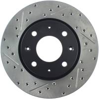 Stoptech - StopTech Sport Drilled/Slotted Brake Rotor Front Right 127.50012R - Image 1