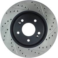 Stoptech - StopTech Sport Drilled/Slotted Brake Rotor Front Left 127.50028L - Image 1