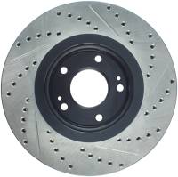 Stoptech - StopTech Sport Drilled/Slotted Brake Rotor Front Right 127.51018R - Image 2