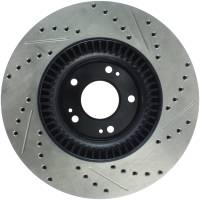 Stoptech - StopTech Sport Drilled/Slotted Brake Rotor Front Right 127.51032R - Image 2