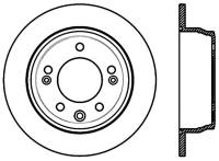 StopTech Sport Drilled/Slotted Brake Rotor Rear Right 127.51033R