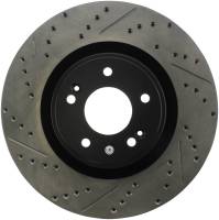 Stoptech - StopTech 10 Hyundai Genesis Coupe w/ Factory Brembo Slotted & Drilled Right Front Rotor - 127.51036R - Image 1