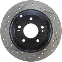 StopTech Sport Drilled/Slotted Brake Rotor Rear Right 127.51037R