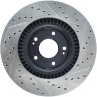 Stoptech - StopTech Sport Drilled/Slotted Brake Rotor Front Right 127.51038R - Image 2