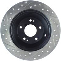 Stoptech - StopTech Sport Drilled/Slotted Brake Rotor; Rear Left - Image 2