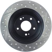 Stoptech - StopTech Sport Drilled/Slotted Brake Rotor; Rear Right - Image 2