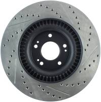 Stoptech - StopTech Sport Drilled/Slotted Brake Rotor Front Right 127.51042R - Image 2