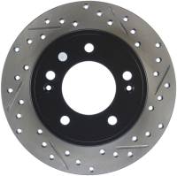 Stoptech - StopTech Sport Drilled/Slotted Brake Rotor Rear Left 127.51043L - Image 1