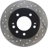 StopTech Sport Drilled/Slotted Brake Rotor Rear Right 127.51043R