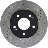 Stoptech - StopTech Sport Drilled/Slotted Brake Rotor Front Left 127.51044L - Image 1