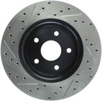 Stoptech - StopTech Sport Drilled/Slotted Brake Rotor Front Left 127.58001L - Image 2