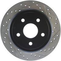 Stoptech - StopTech Sport Drilled/Slotted Brake Rotor Rear Left 127.58002L - Image 1