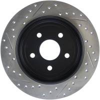 Stoptech - StopTech Sport Drilled/Slotted Brake Rotor Rear Left 127.58002L - Image 2