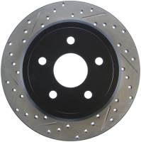 StopTech Sport Drilled/Slotted Brake Rotor Rear Right 127.58002R