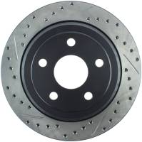 StopTech Sport Drilled/Slotted Brake Rotor Rear Right 127.58007R