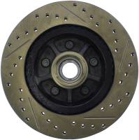 Stoptech - StopTech Sport Drilled/Slotted Brake Rotor Front Right 127.61002R - Image 2