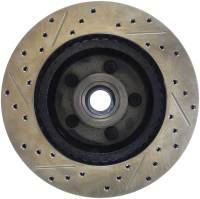 Stoptech - StopTech Sport Drilled/Slotted Brake Rotor Front Left 127.61003L - Image 2