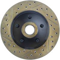 Stoptech - StopTech Sport Drilled/Slotted Brake Rotor Front Right 127.61018R - Image 1