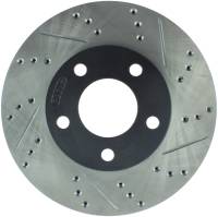 Stoptech - StopTech Sport Drilled/Slotted Brake Rotor Front Left 127.61041L - Image 1