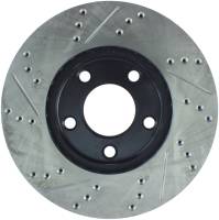 Stoptech - StopTech Sport Drilled/Slotted Brake Rotor Front Left 127.61041L - Image 2