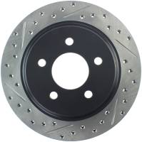 StopTech Sport Drilled/Slotted Brake Rotor Rear Right 127.61046R