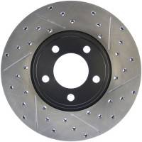 Stoptech - StopTech Sport Drilled/Slotted Brake Rotor Front Left 127.61049L - Image 1