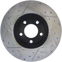 Stoptech - StopTech Sport Drilled/Slotted Brake Rotor Front Left 127.61049L - Image 2