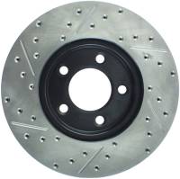 Stoptech - StopTech Sport Drilled/Slotted Brake Rotor Front Left 127.61051L - Image 2