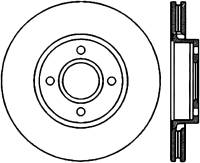 StopTech Sport Cryo Drilled/Slotted Brake Rotor Front Left 127.61056CL