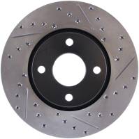 StopTech Sport Drilled/Slotted Brake Rotor Front Left 127.61056L