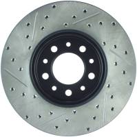 Stoptech - StopTech Sport Drilled/Slotted Brake Rotor Front Left 127.61057L - Image 2