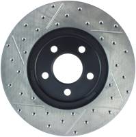 Stoptech - StopTech Sport Drilled/Slotted Brake Rotor Front Left 127.61072L - Image 2