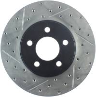 StopTech Sport Drilled/Slotted Brake Rotor Front Right 127.61072R